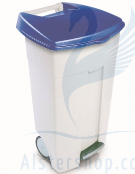 Abfallcontainer fahrbar (blau)