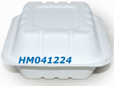 50 Stück , Bio - Lunchbox, Naturmaterial ( 23x23x5 cm, recyclingfähig)