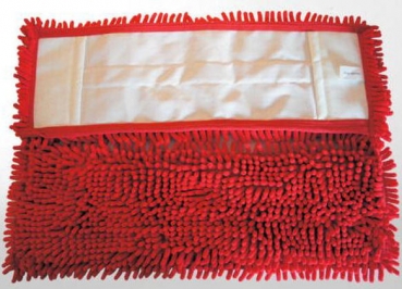 Chenille-Mopp 40cm, rot (Aufnahme: Tasche)