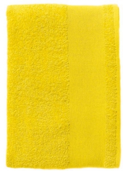 Dusch Frottierhandtuch Basic Line (gelb, 400 g/m², 100 x 150 cm)