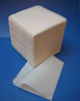 Einzelblatt Toilettenpapier (Zellstoff- Einzelblatt, weiß)