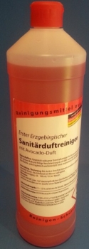 Sanitär - Duftreiniger AVOCADO (1 Ltr., pH-Wert 2, antibakteriell)