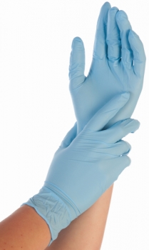 Nitril-Handschuh SAFE FIT (M, Blau, puderfrei)