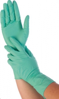 Nitril-Handschuh SAFE LIGHT (Grün, M, puderfrei)