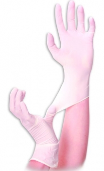 Synthetik-Handschuh ELASTIC (puderfrei, S)