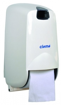 Toilettenpapierspender Clomo (inkl. 2 Rollen / Monat)
