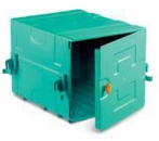 Green Line Kunststoffschrank, abschließbar (TTS Kunststoffbox / Tresor für Chemie)