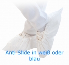Überschuh Anti Slide, ruschhemmend (weiss oder blau, 50 Stück)